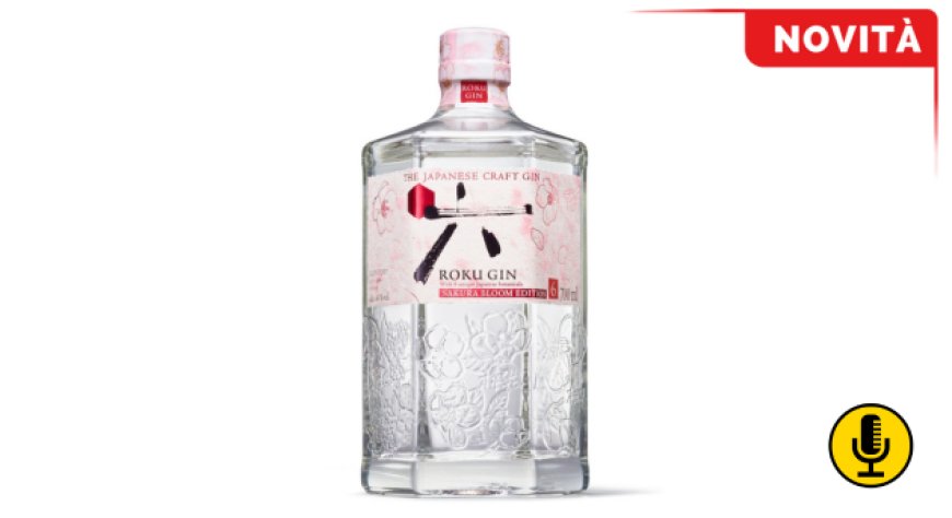 Arriva in Italia Roku Gin Sakura Bloom, il gin giapponese limited edition distribuito da Stock Spirits