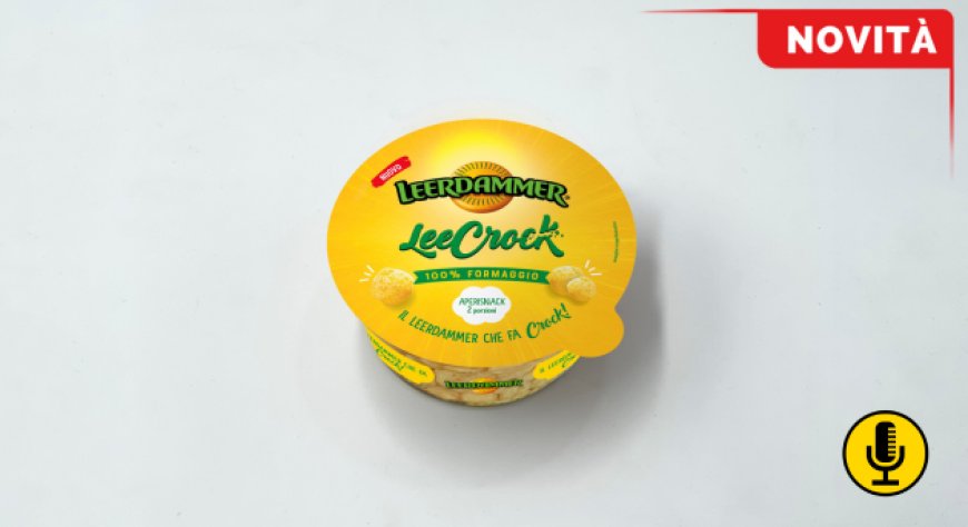 Leerdammer presenta LeeCrock, le pepite di formaggio croccante