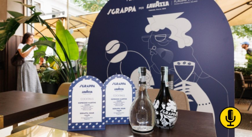 Sgrappa firma la nuova drink list per il Flagship Store Lavazza di Milano