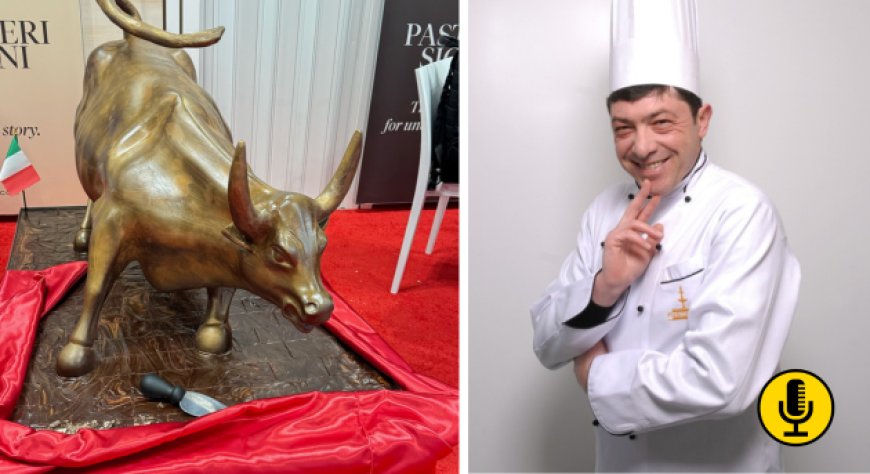 Fiasconaro al New York Summer Fancy Food: successo per la riproduzione in cioccolato del Toro di Wall Street