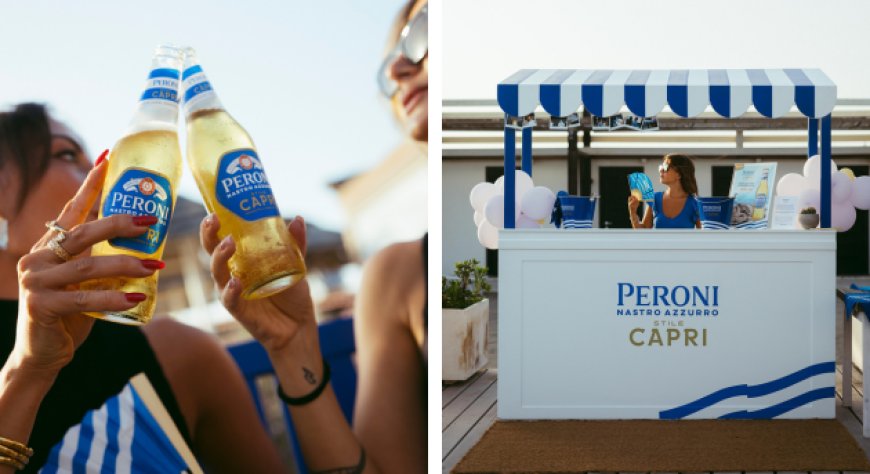 Peroni Nastro Azzurro celebra l'estate italiana con Stile Capri Wave on Tour