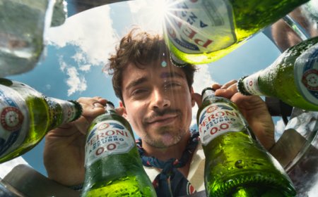 Charles Leclerc è il primo Global Brand Ambassador di Peroni Nastro Azzurro 0.0%