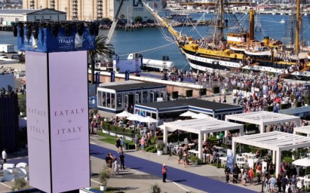 Eataly firma il Ristorante Italia nella tappa di Los Angeles della Nave Amerigo Vespucci
