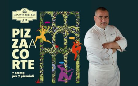 Pizza a Corte al Palazzo Acampora: Gianfranco Iervolino protagonista di un menù che affonda le radici nel territorio
