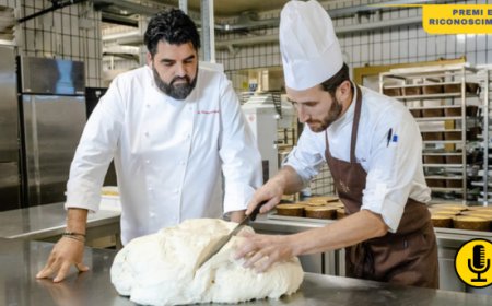 Antonino Cannavacciuolo premiato all'evento "La Notte dei Maestri del Lievito Madre"