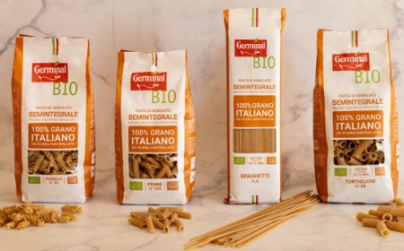 Germinal Bio entra nel mercato della pasta con una linea semintegrale biologica