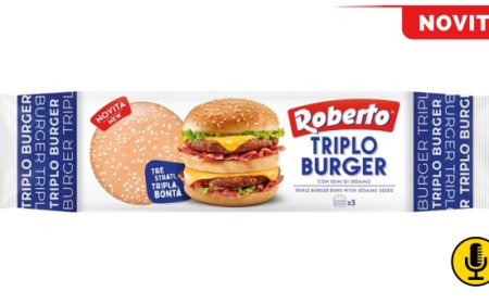 Roberto presenta il primo burger a tre strati