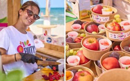 Anche in estate continua la campagna BE FRUITY! per promuovere il consumo di frutta e verdura