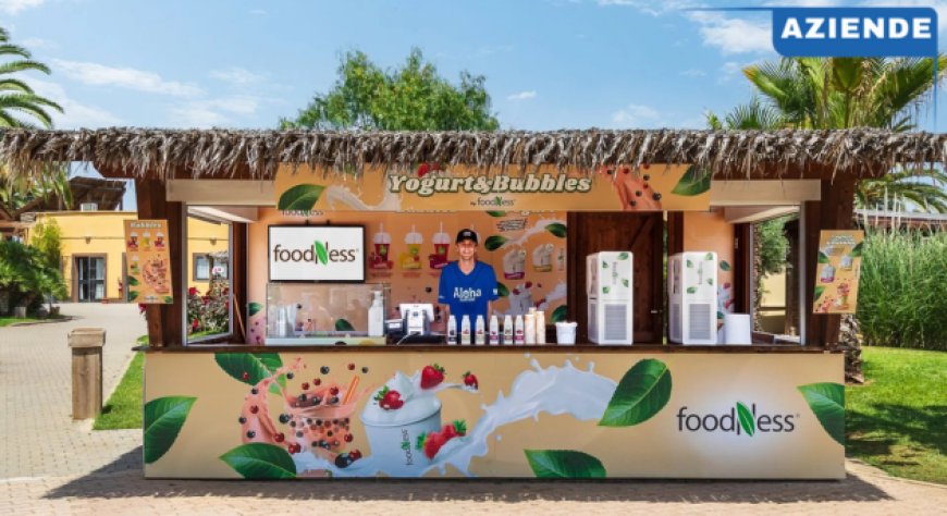Chioschi Yogurt&Bubbles e scivolo musicale: la nuova estate di Foodness con Acqua Village