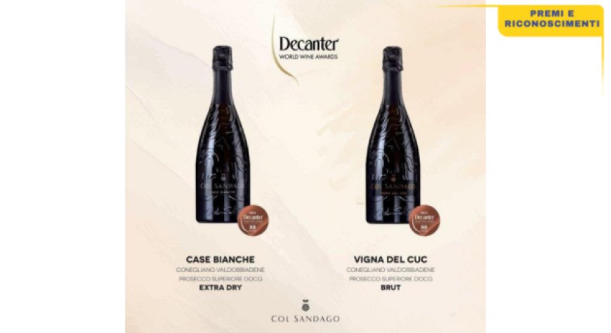 Col Sandago premiato ai Decanter World Wine Awards 2024