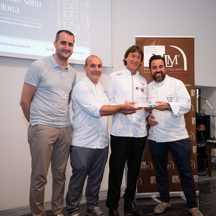 L'Accademia dei Maestri del Lievito Madre e del Panettone Italiano premia i grandi chef stellati