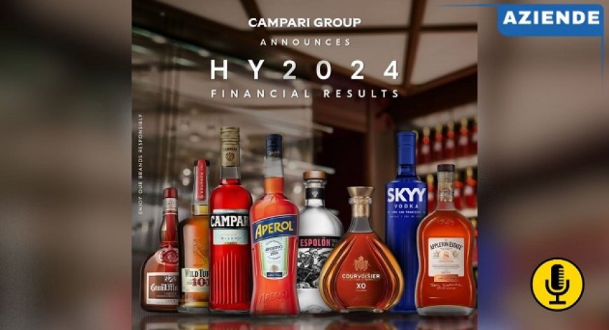 Campari Group: ecco i risultati finanziari del primo semestre 2024