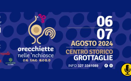 6 e 7 agosto - Orecchiette nelle 'nchiosce-on the road - Grottaglie