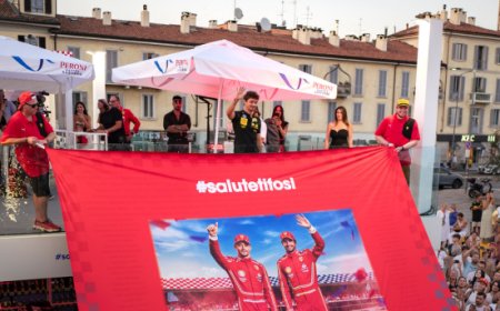 Peroni Nastro Azzurro 0.0% e Scuderia Ferrari HP celebrano la passione dei tifosi con una bandiera speciale