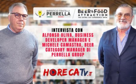HorecaTv a Beer&Food Attraction 2024: Intervista con Alfonso Oliva e Michele Camastra di Perrella Network
