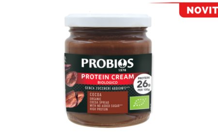 Protein Cream Cocoa: Probios presenta la crema spalmabile biologica e proteica