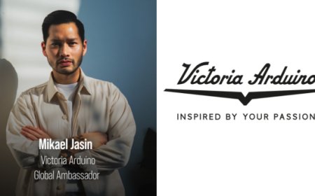 Mikael Jasin è il nuovo Global Ambassador di Victoria Arduino