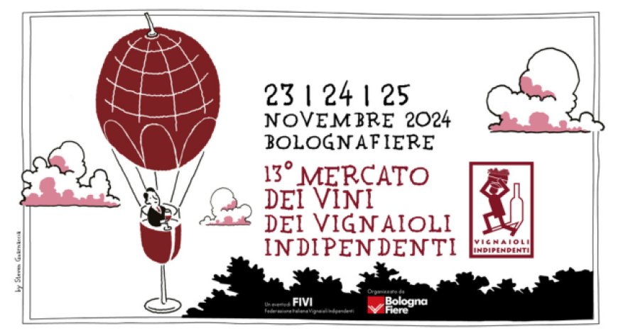 Dal 23 al 25 novembre 2024 - Bologna, BolognaFiere - Mercato dei Vini dei Vignaioli Indipendenti