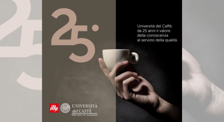 L'Università del Caffè illy celebra 25 anni di impegno per la formazione