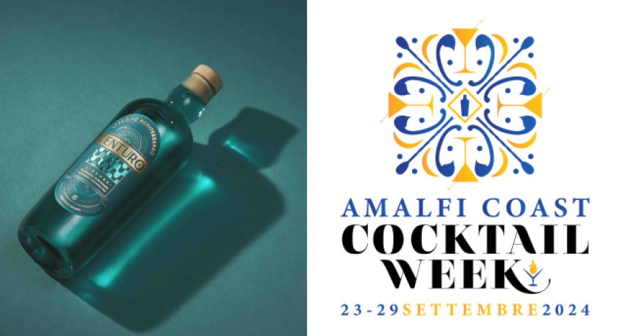 Venturo Aperitivo Mediterraneo protagonista dell'Amalfi Coast Cocktail Week