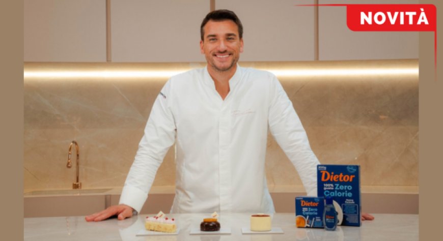 Dietor presenta il nuovo dolcificante e lo fa in grande a Milano con Damiano Carrara e un Pop-Up Store