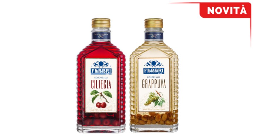 Fabbri 1905 lancia il nuovo dopocena italiano: Liquore alla Ciliegia e Liquore alla Grappuva