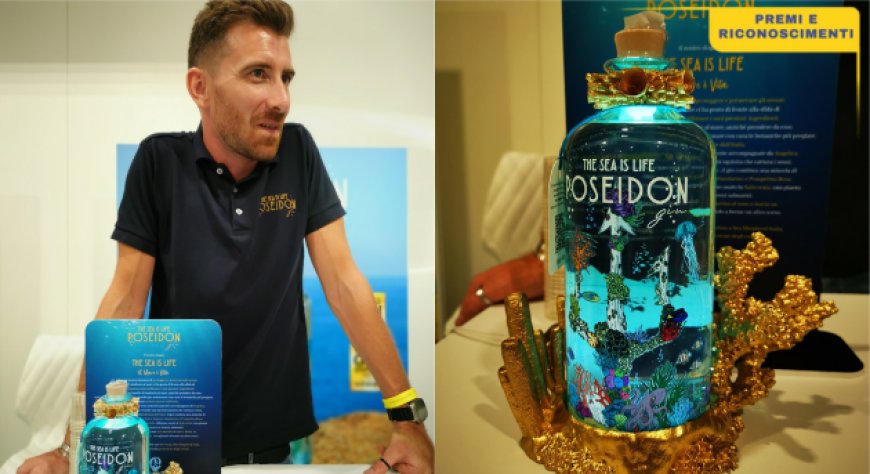 Poseidon Gin: il distillato che protegge il mare e vince l’oro come ''Best Idea'' ai Gin Awards