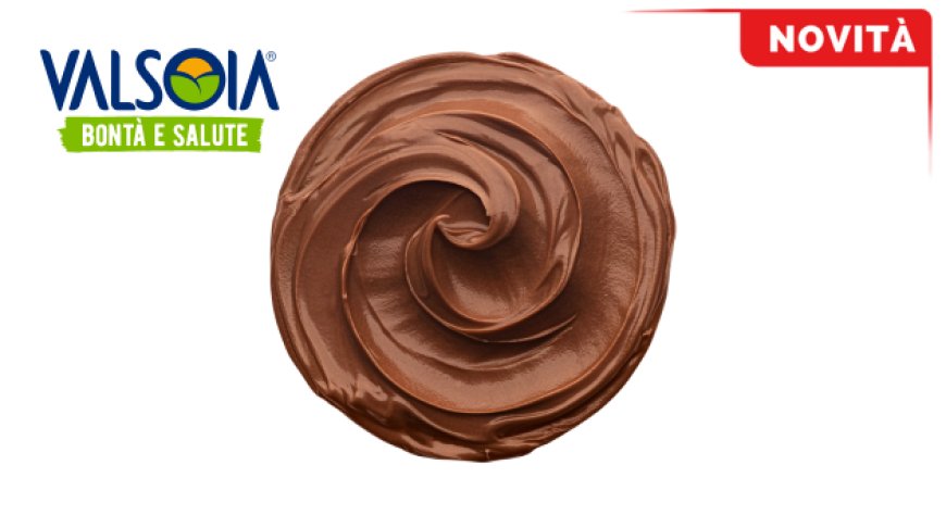 Valsoia lancia la nuova crema spalmabile 100% vegetale nocciola e cacao