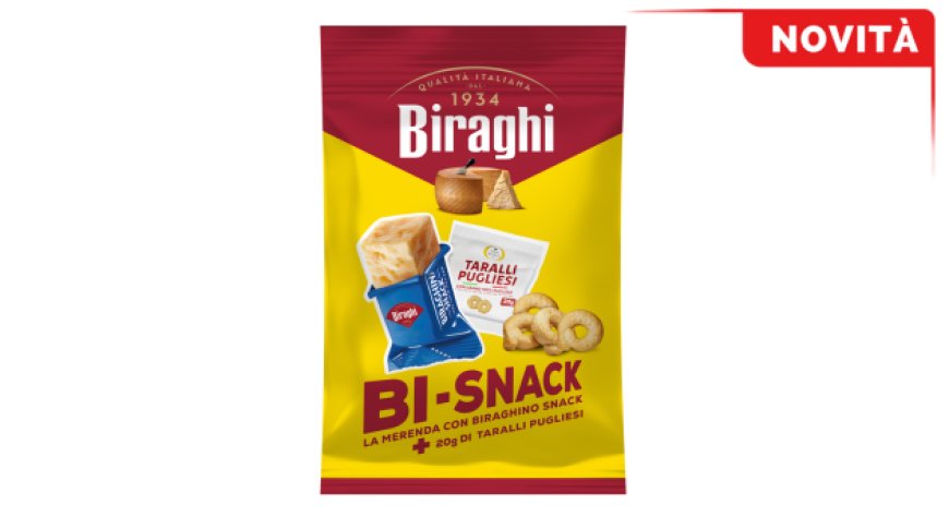 Bi-Snack Biraghi: la nuova merenda salutare e ricca di energia