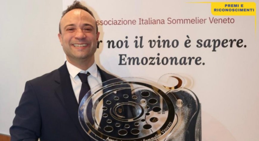 Enrico Panizzuti è il Miglior Sommelier del Veneto 2024