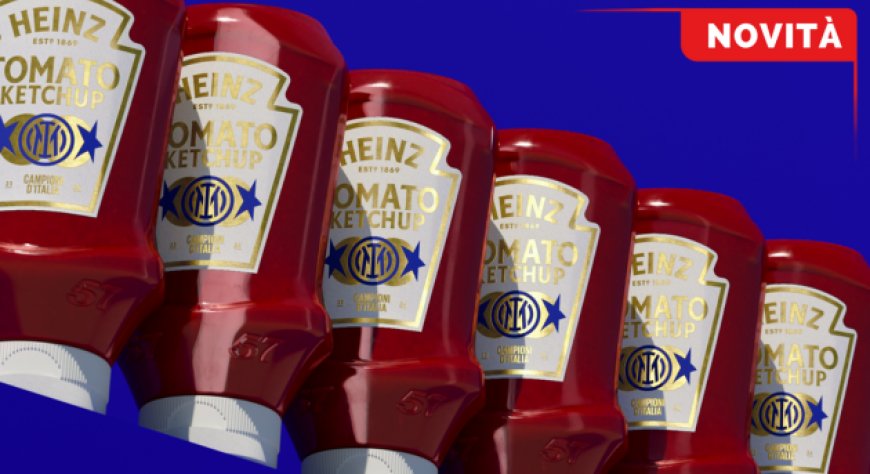 Heinz presenta la limited edition dedicata all'Inter Campione d'Italia