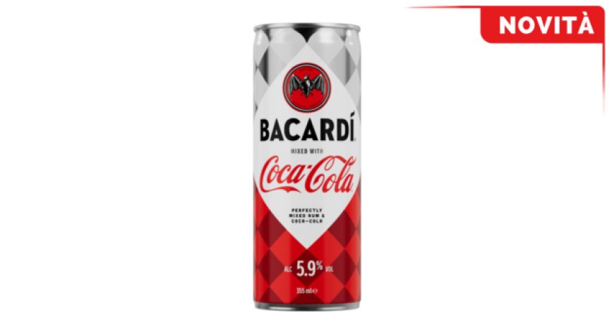 Coca-Cola e Bacardi lanciano un cocktail pre-miscelato: BACARDI rum e Coca-Cola