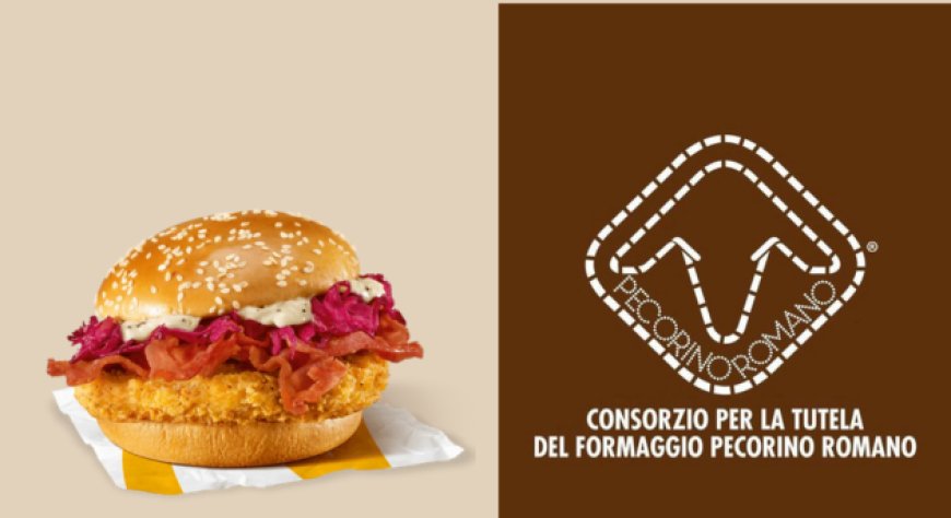 La tradizione del Pecorino Romano DOP incontra i più giovani grazie a McChicken Gustoso