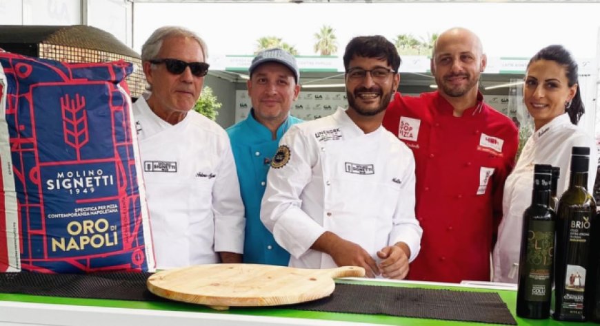 La pizza di Matteo Vari al G7 di Ortigia