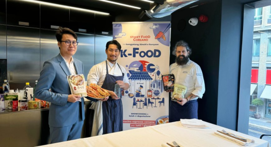 aT Center Paris e Federazione Italiana Professional e Personal Chef: sinergia per la promozione del K-Food in Italia