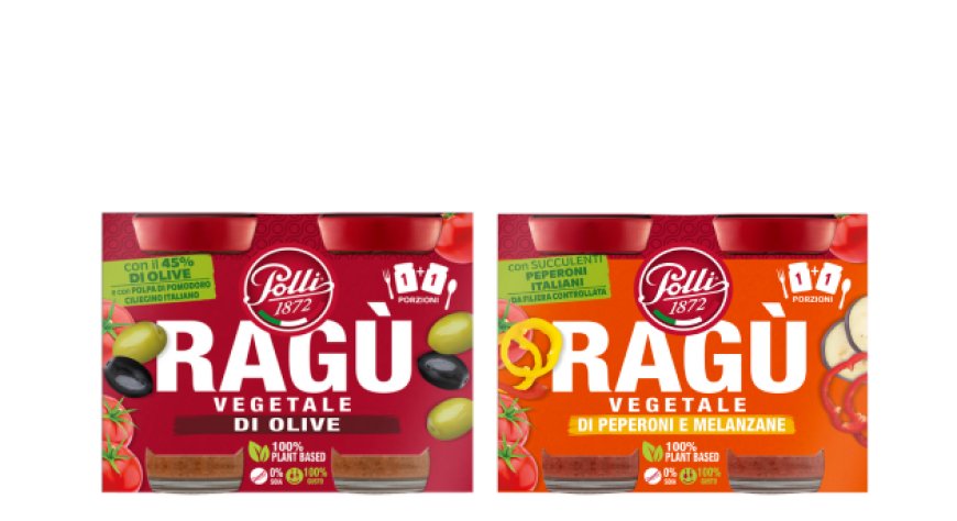 Ragù Vegetali 100% Plant Based di Polli: gusto e sostenibilità