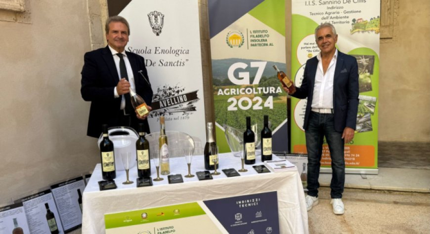 Al G7 di Ortigia i vini dell'Antica Scuola Enologica di Avellino