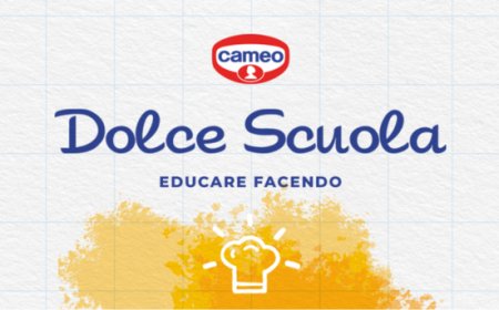 Dolce Scuola cameo: un progetto formativo per educare i più piccoli al cibo e alla nutrizione