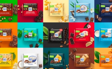 Ritter Sport festeggia i 50 anni dei suoi colori