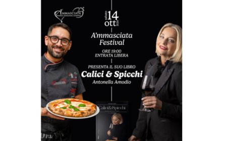 Calici & Spicchi: la celebrazione dell'abbinamento pizza e vino con Luca Tudda e Antonella Amodio