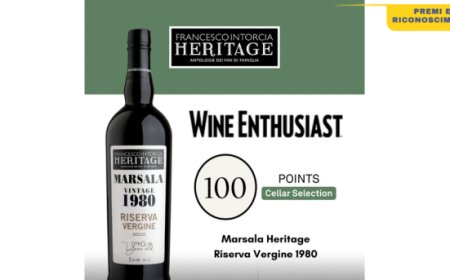 Il Marsala di Cantine Intorcia ottiene 100/100 punti su Wine Enthusiast