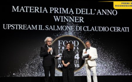 Al Salmone Upstream di Cerati il premio "Miglior Materia Prima dell'Anno"