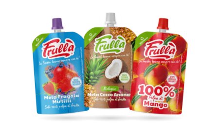 Nuovo design e packaging sostenibile per Frullà