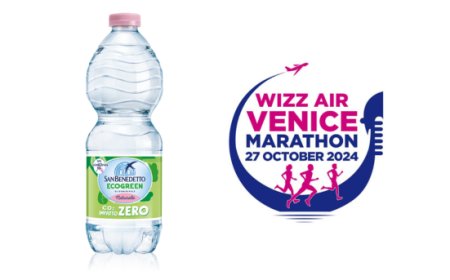 Acqua Minerale San Benedetto è partner della Venice Marathon