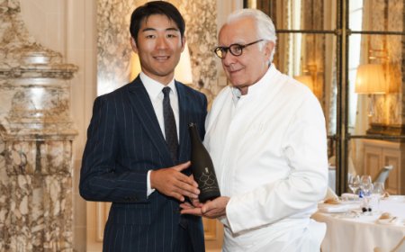 Yamanashi Meijo’s Shichiken e Alain Ducasse:  sake e alta cucina al ROMEO Napoli