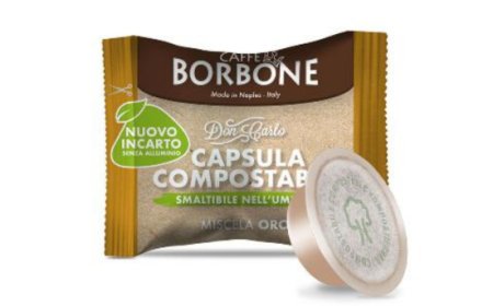 Caffè Borbone presenta Miscela Oro in capsula compostabile