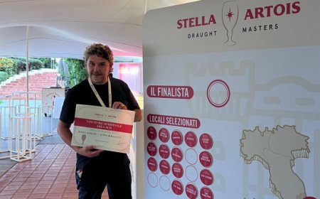 Angelo Esposito è miglior spillatore di birra del Sud Italia