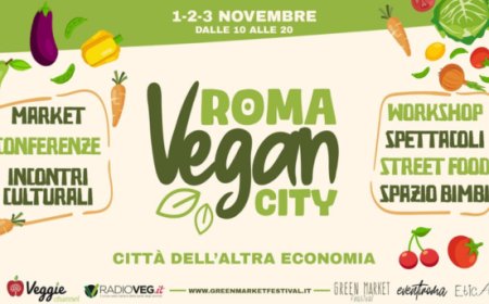 Inizia il conto alla rovescia per il primo Roma Vegan City