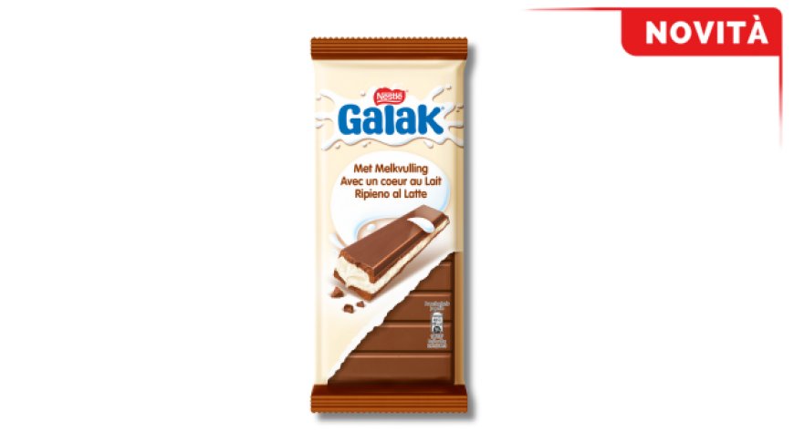 Galak Choco Milk: il brand si rinnova con la nuova tavoletta al cioccolato al latte