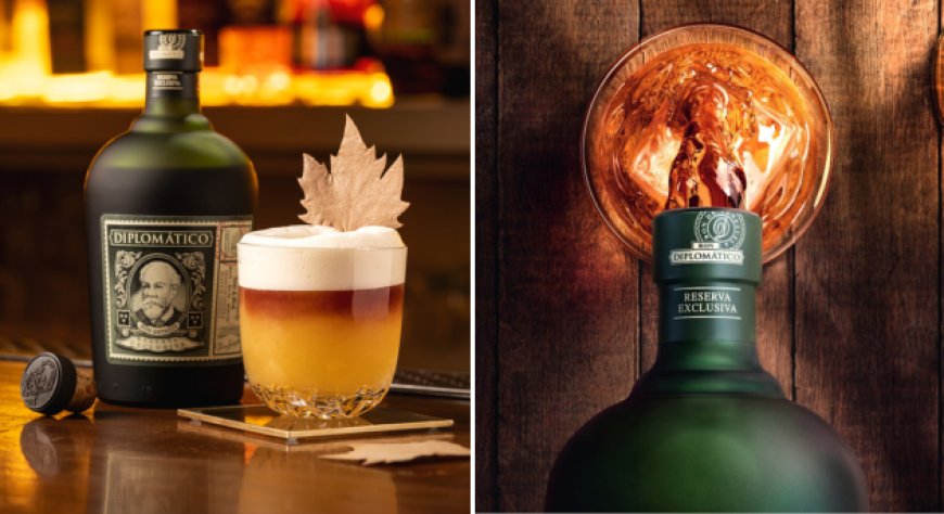 Rum Diplomático celebra l'autunno con il cocktail Golden Autumn